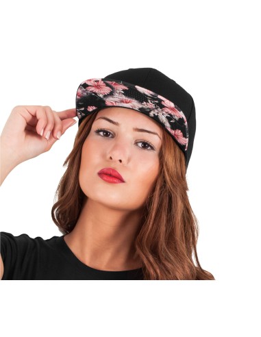 FLE-6089F-Floral Snapback